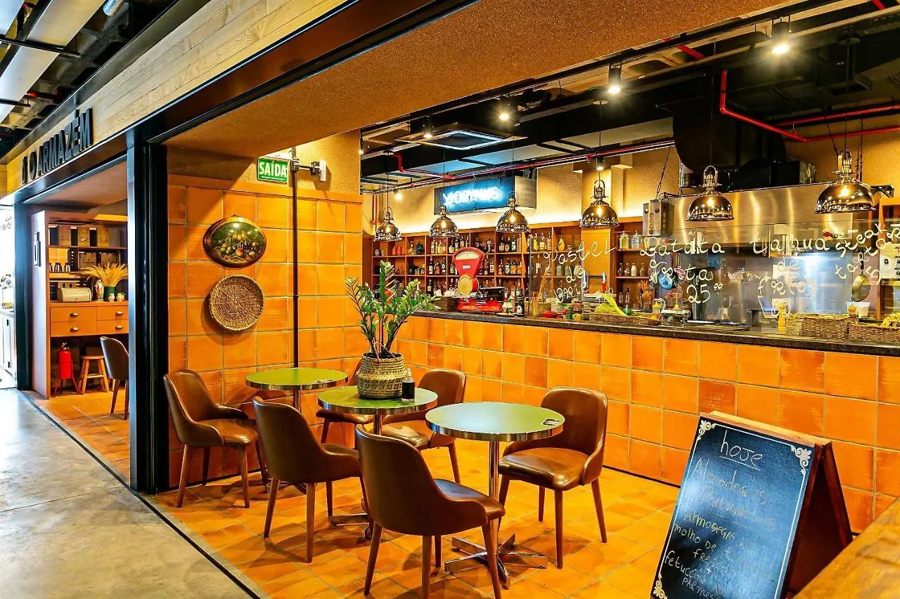 Lägenhet Wi-Fi 350Mb | Foodhall | 450M Do Shopping #Ca03 Florianópolis